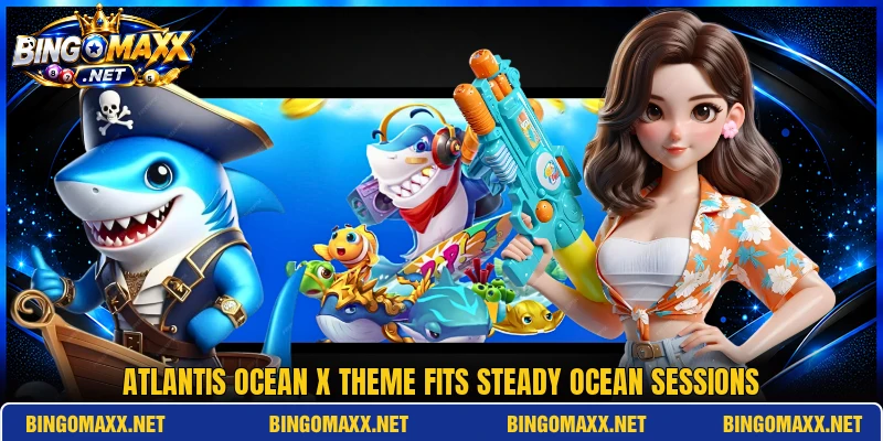 Atlantis Ocean X theme fits steady ocean sessions Atlantis Ocean X theme fits steady ocean sessions