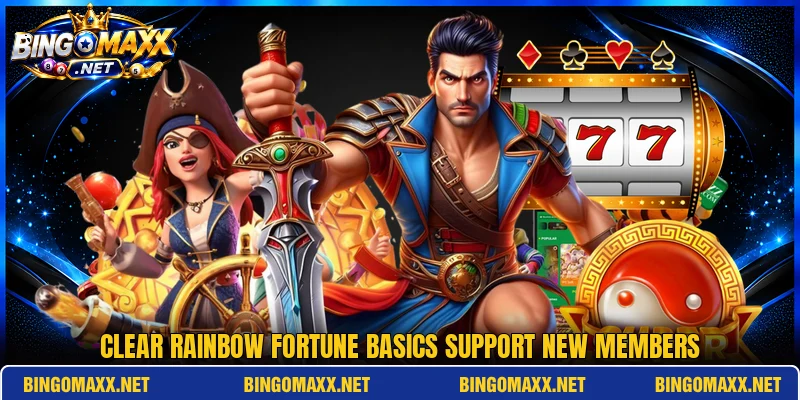 Clear Rainbow Fortune basics support new members
