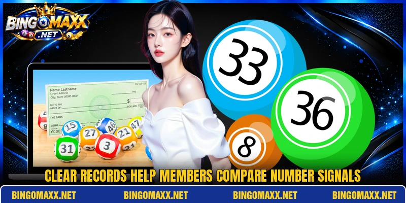 Clear records help members compare number signals