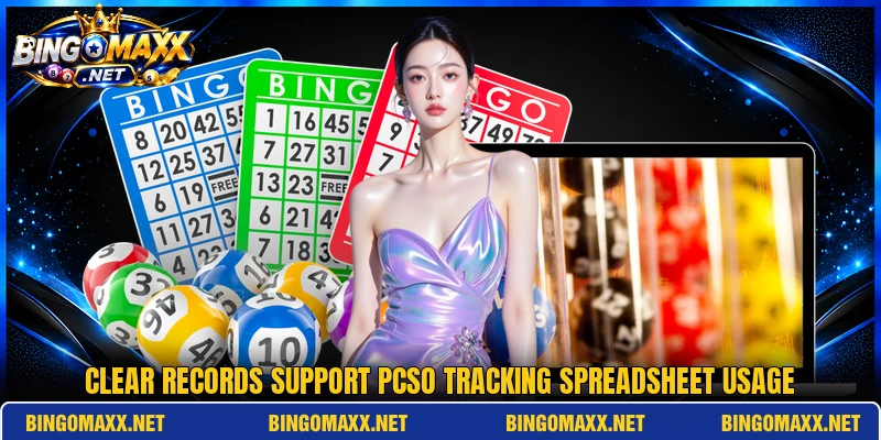 Clear records support pcso tracking spreadsheet usage