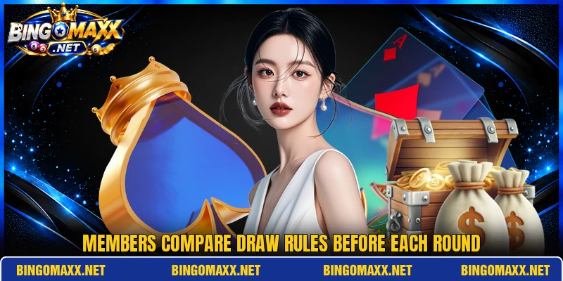 Members compare draw rules before each round