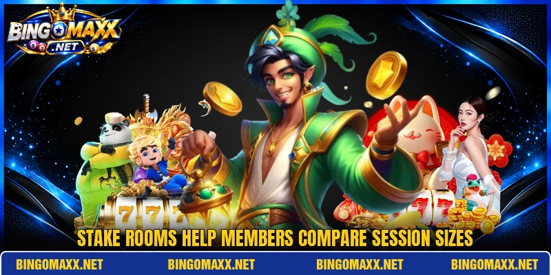 Stake rooms help members compare session sizes