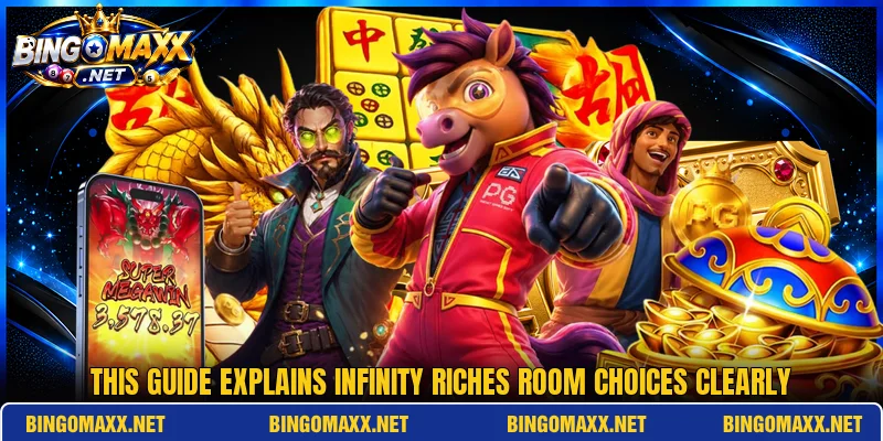 This guide explains Infinity Riches room choices clearly